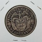 Colombia 50 Centavos, 1922 Silver~Simon Bolivar~Free Shipping