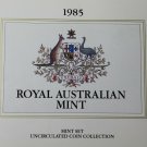 Australia 1985 Official 7 Coin Mint Set~Very Scarce~170,000 Minted~Free Shipping