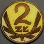 Poland 2 Zlote, 1987 RARE Proof~Eagle With Wings Open~5,000 Minted~Free Shipping