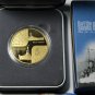 Australia 5 Dollars, 2002 Rare Boxed Proof~Battle Of Sundra Strait~15k Minted~FS