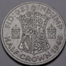 Great Britain Half Crown, 1946 Silver~George VI~Free Shipping