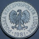 Poland Zloty, 1981 RARE Proof~Eagle With Wings Open~5,000 Minted~Free Shipping