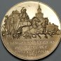 Bronze Franklin Mint Medallion~Congress Flees Philadelphia as Howe Takes Creek.
