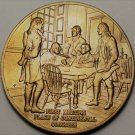 Inception Of Carpenters Hall Philadelphia 1770-Birthplace Of Congress Medallion~