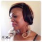 Uology by U*Niq Italian Leather Infinity Dangle Earrings