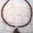 Red Cultured Pearls Necklace