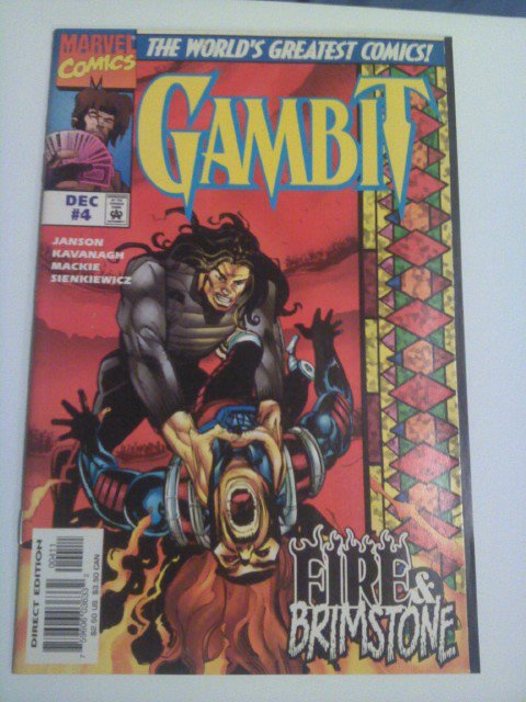 Gambit #4 A fire and brimstone