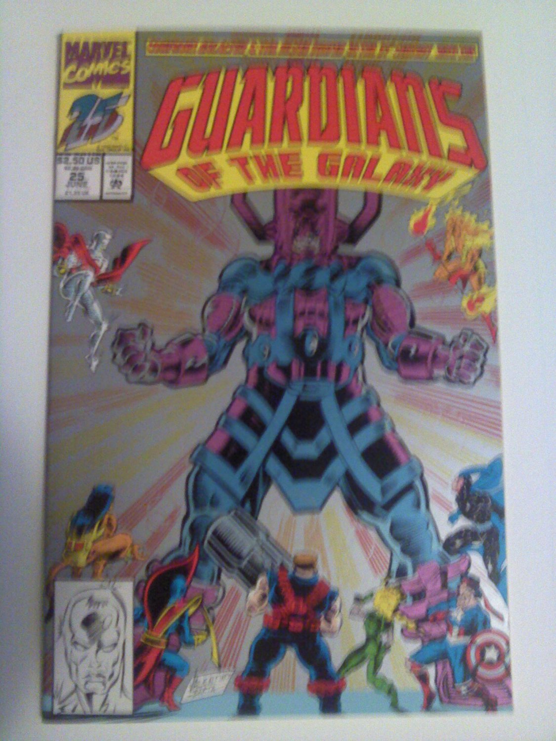 Guardians of the Galaxy #25 Future Silver Surfer & Galactus