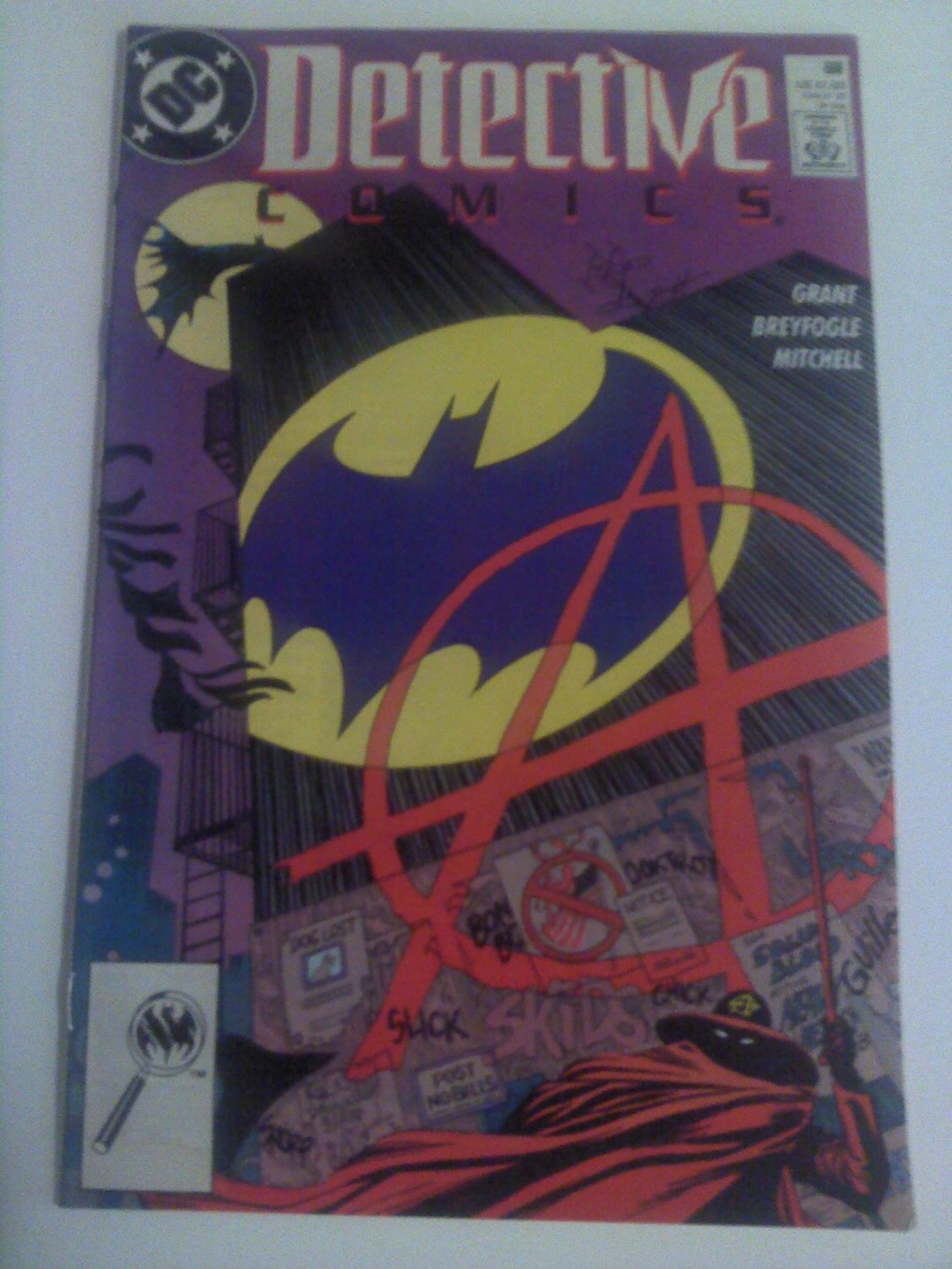 Detective Comics #608 1st Anarchy Detective Comics #609 2nd Anarchy