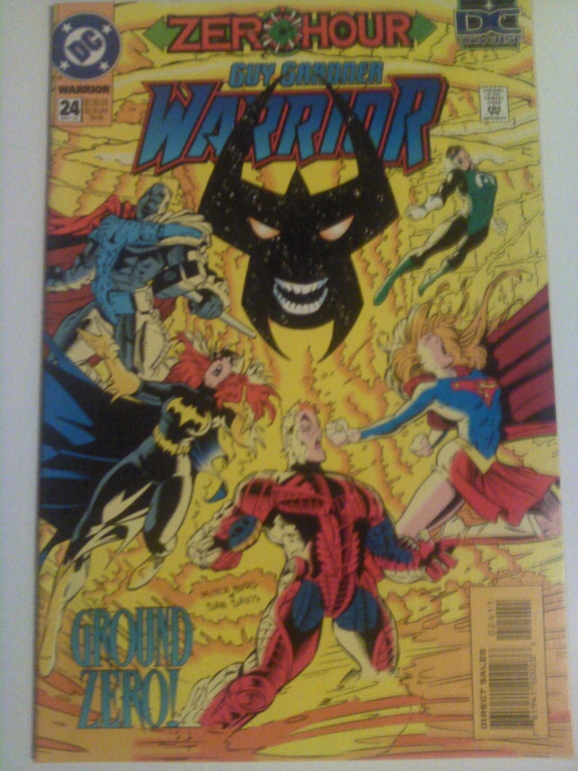Guy Gardner Warrior #24 Zero Hour TIe-in Ground Zero