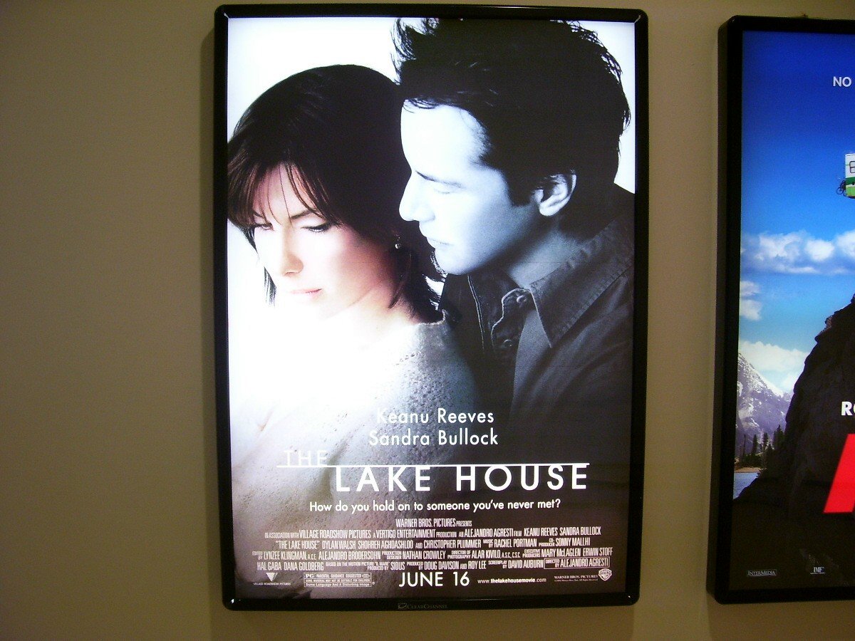 Keanu Reeves/Sandra Bullock Lake House Movie Poster Approx. 48 X 69