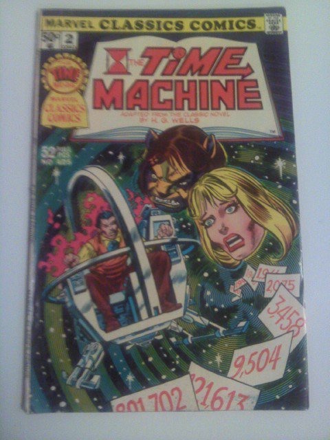 Marvel Classics Comics #2 The Time Machine 52 pages no Ads