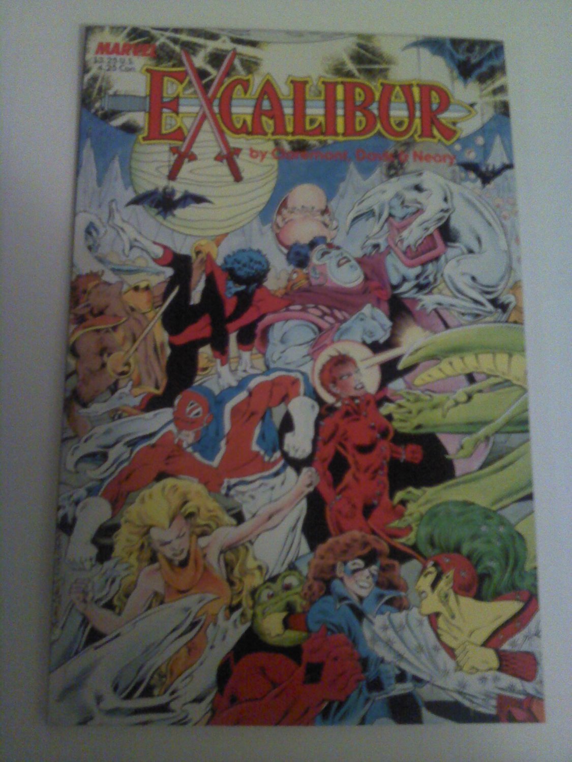 Excalibur by Chris Claremont/ Alan Davis 1st appearance Prestige Format