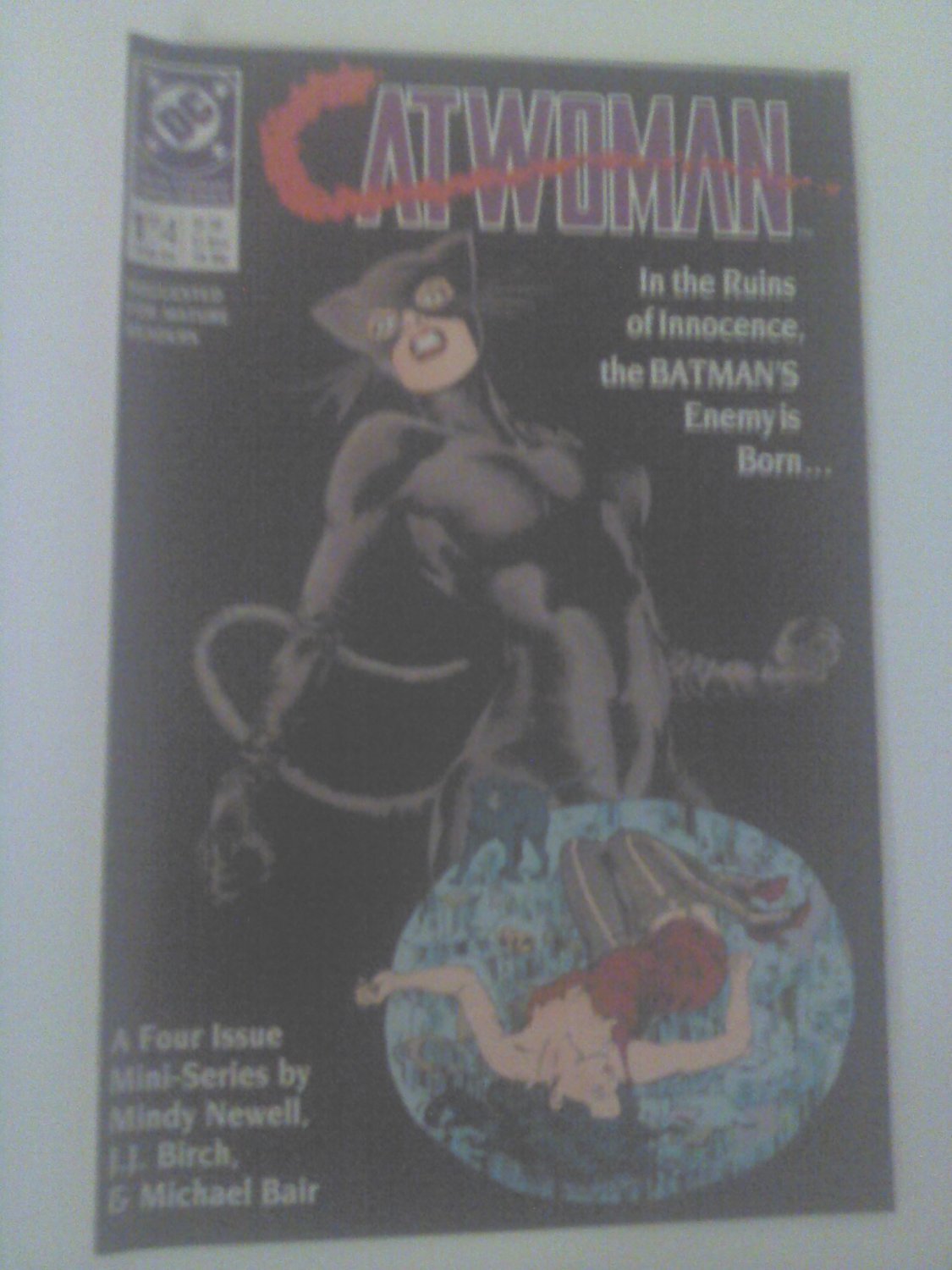 Catwoman #1 Modern Origin overlapping story w/ Frank Miller's Batman year One