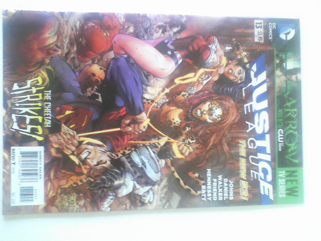 Justice League #13 Vs Cheetah