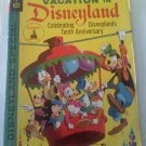 Walt Disney's Vacation in Disneyland 10th Anniversary 1965 Gold Key Bronze Comic