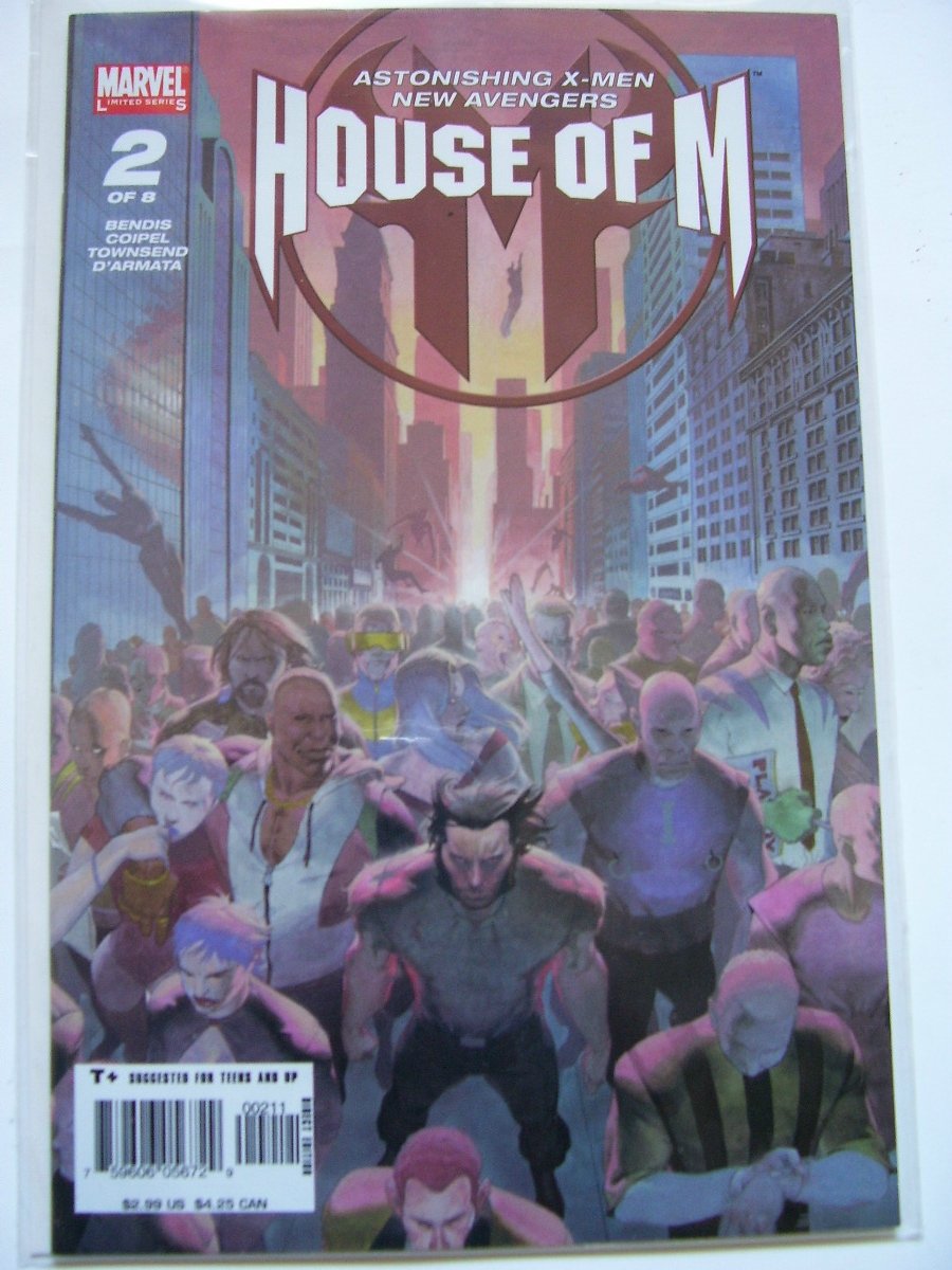 House of M #2 Alternate reality Wolverine must figure out Friend/Foe and cause