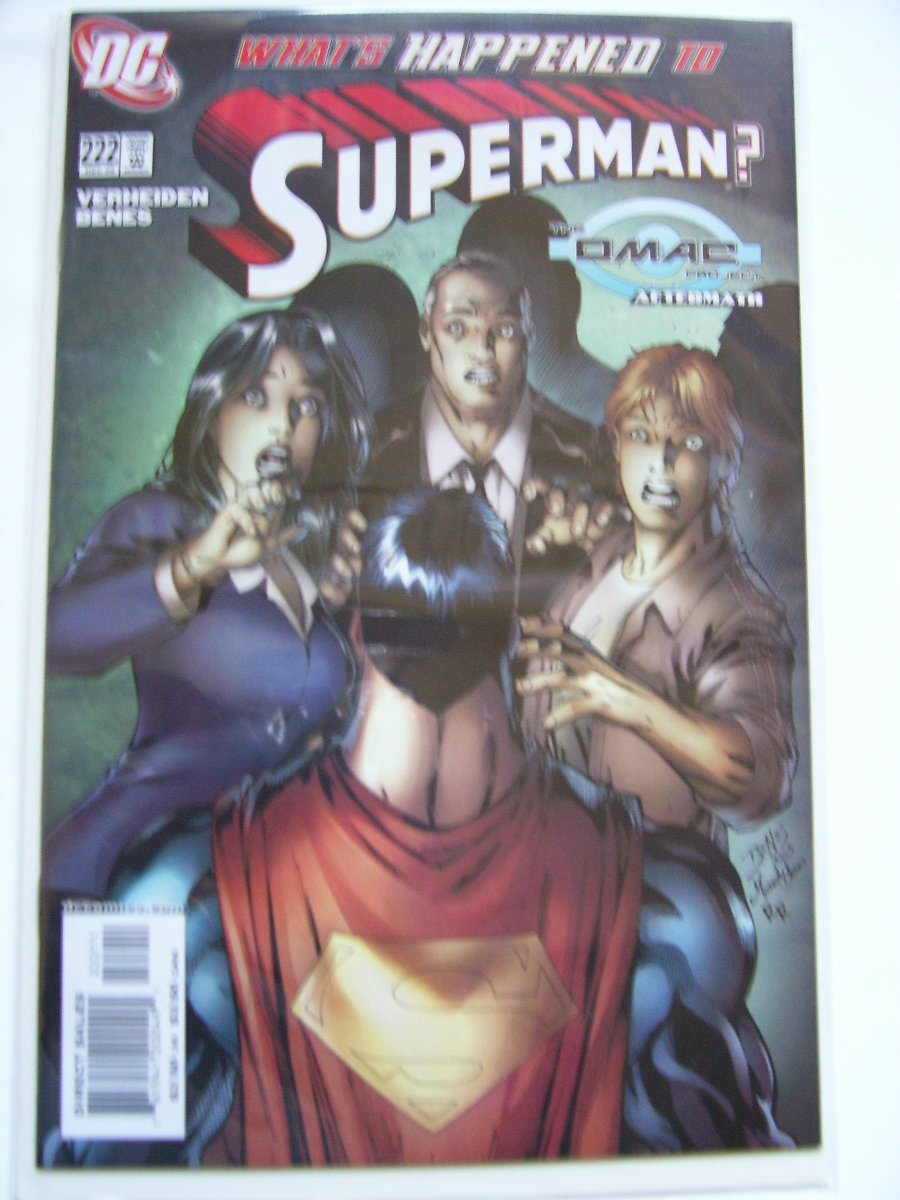 Superman #219 What Happened to Superman? Omac Aftermath