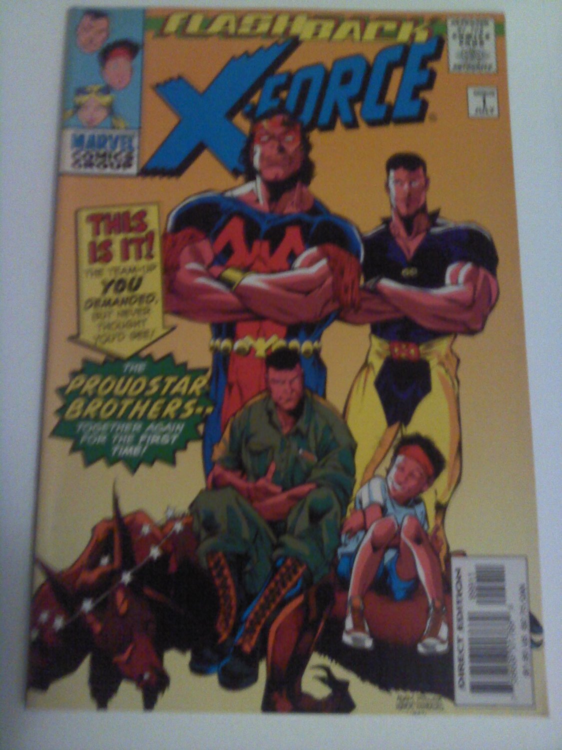 X-force -1 Flashback Proudstar brothers team-up together again for the 1st Time