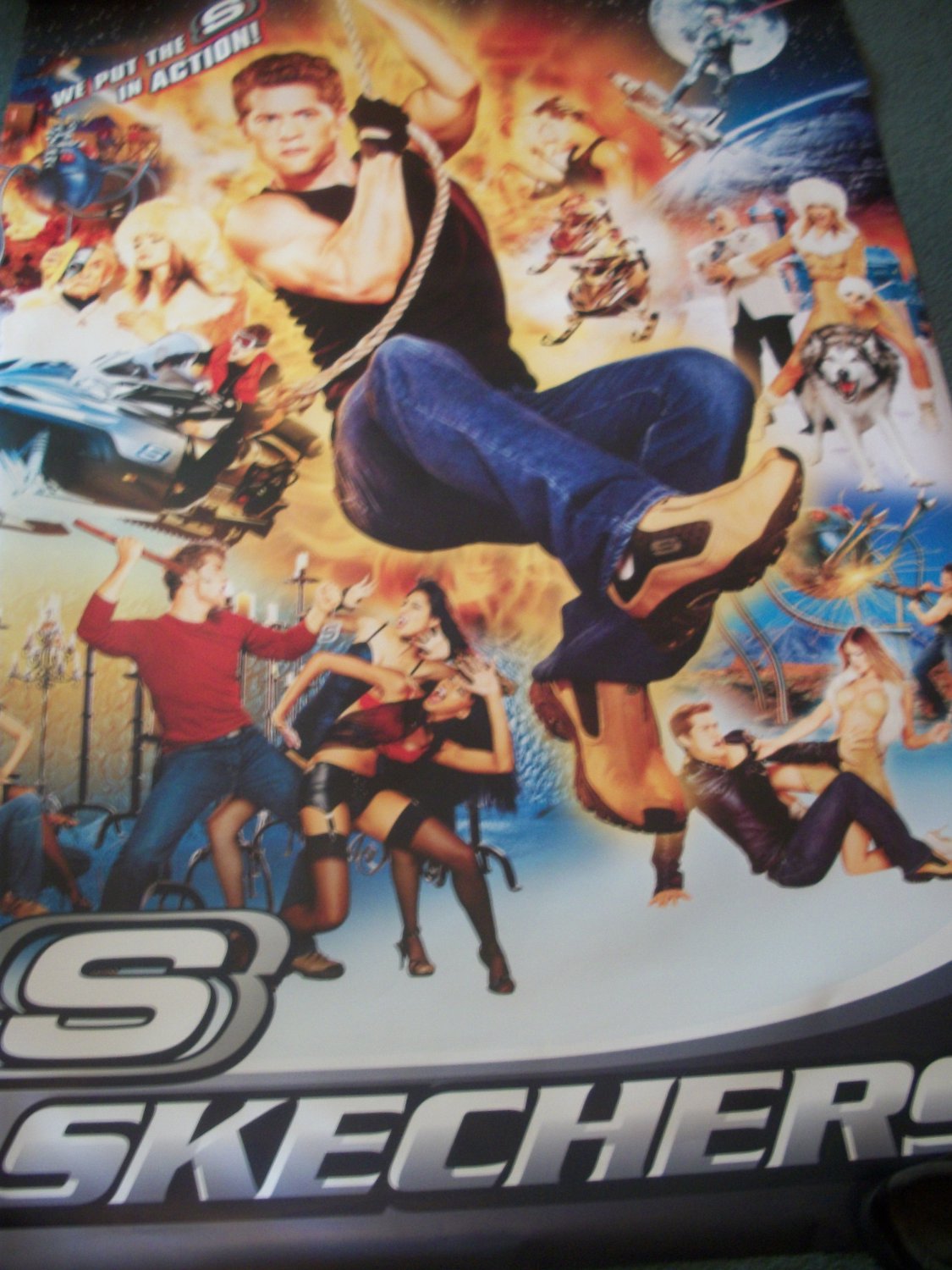 Action Guy Sketcher Poster Approx. 48 X 69