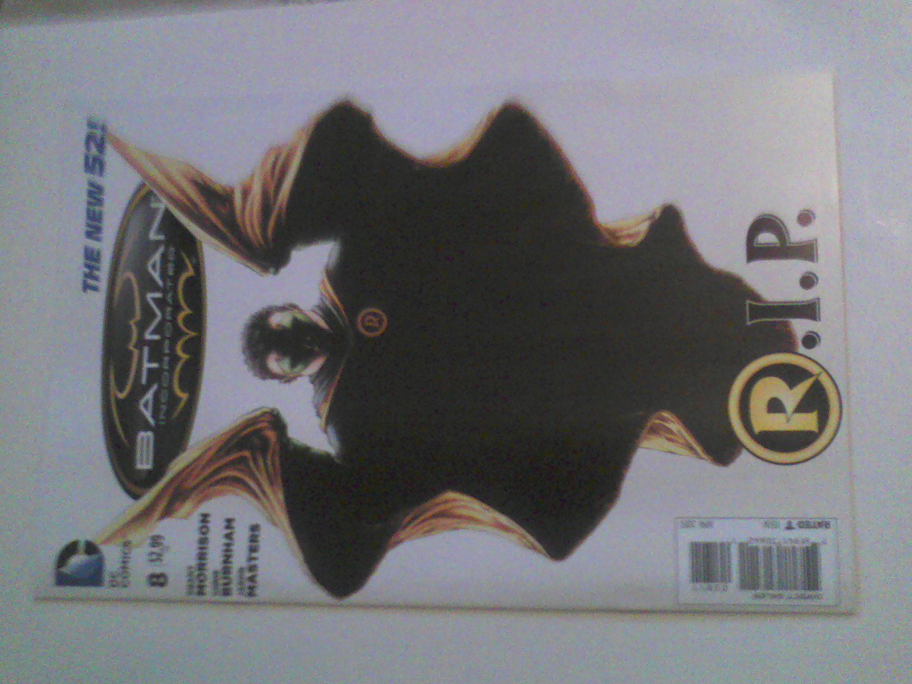 Damian Wayne's Death/Requiem Batman #18 Batman Incorporated #8