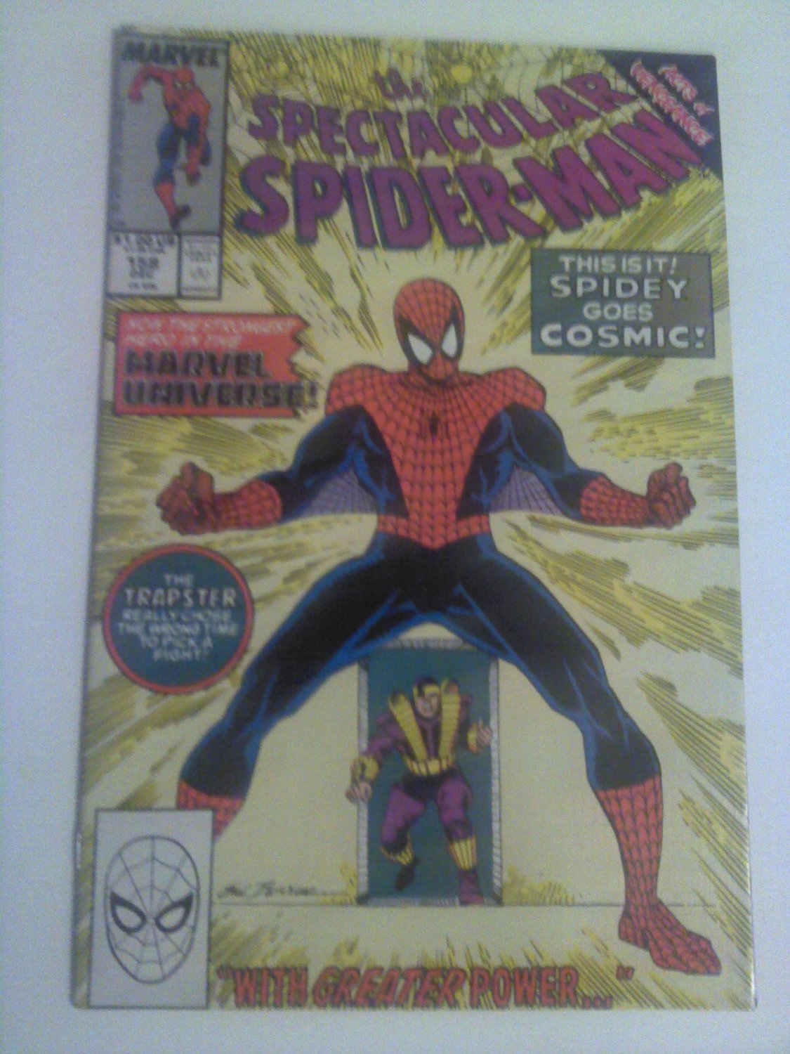 Spectacular  Spiderman #158 Spiderman get Cosmic Powers;Acts of Vengeance