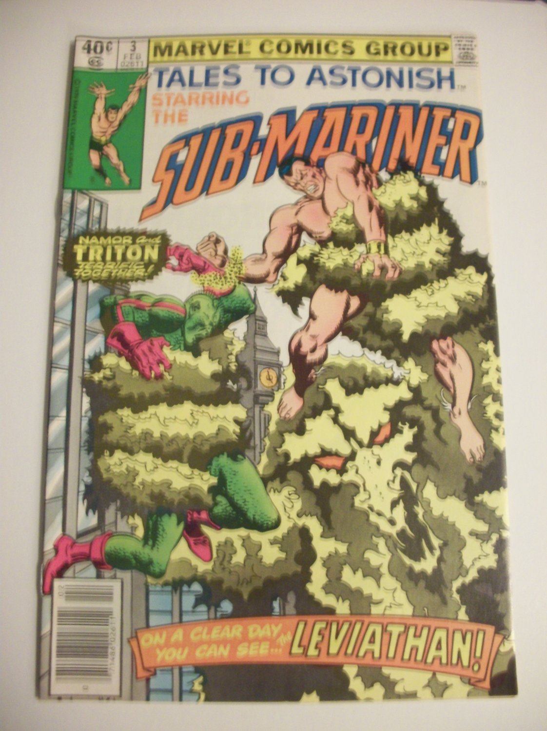 Tales to Astonish The Sub-mariner #3 Triton!