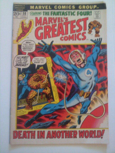 Marvel's Greatest Comics FF #38 by Stan Lee/Jack Kirby Death in Another World!