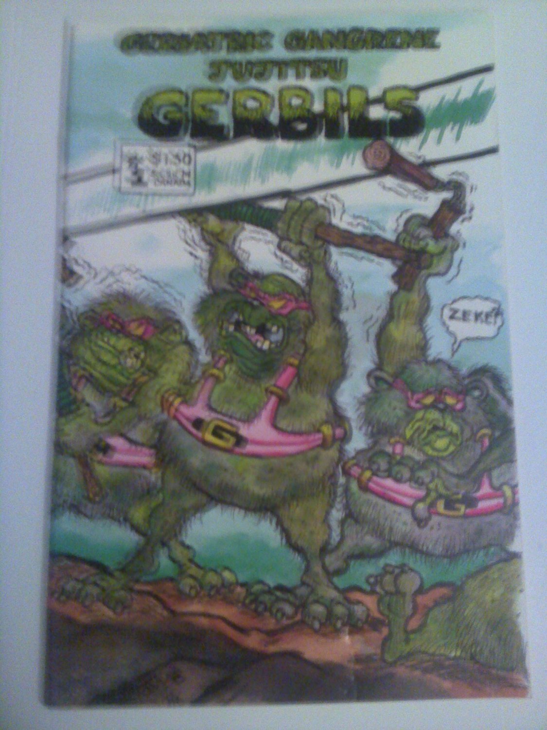 GERIATRIC GANGRENE JUJITSU GERBILS #1, #2