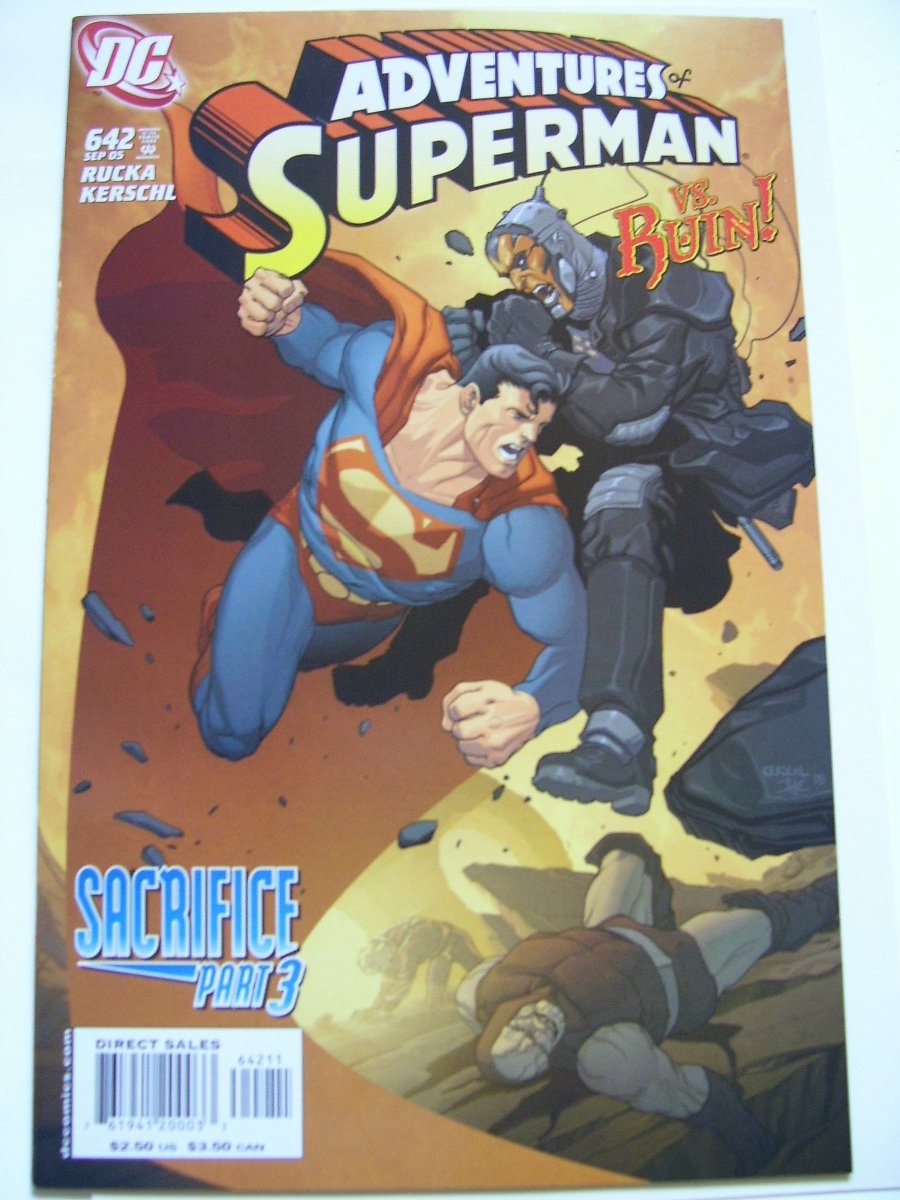 Adventures of Superman #642 Sacrifice Pt.3 Vs Ruin