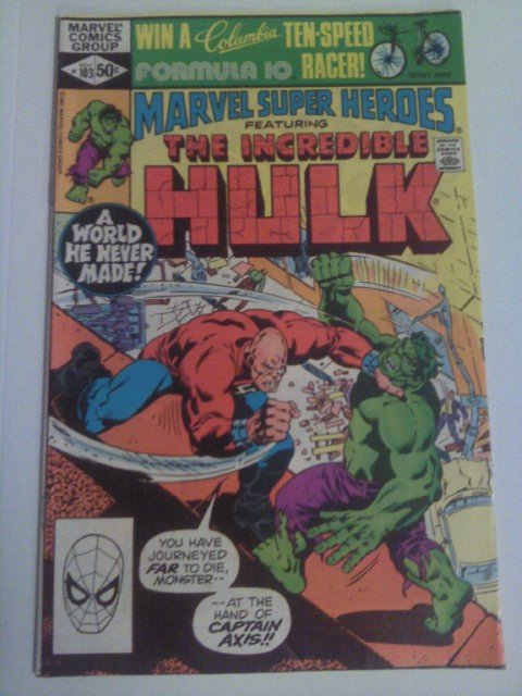 Marvel Super-Heroes Incredible Hulk #103 Destination Nightmare! Goodwin/Trimpe