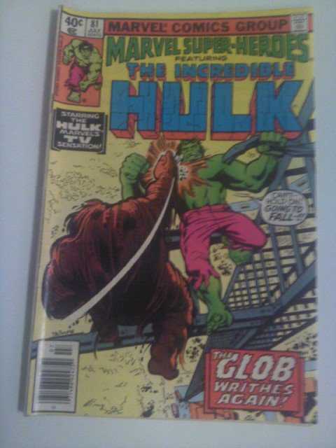 Marvel Super-Heroes Incredible Hulk #81 Reprint by/ Roy Thomas