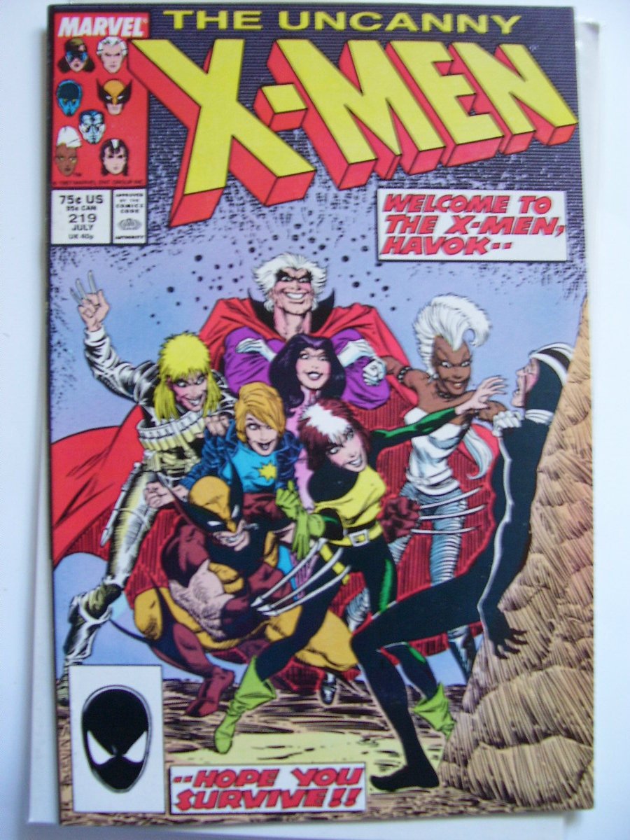 Uncanny X-men #219 Havoc Joins Team