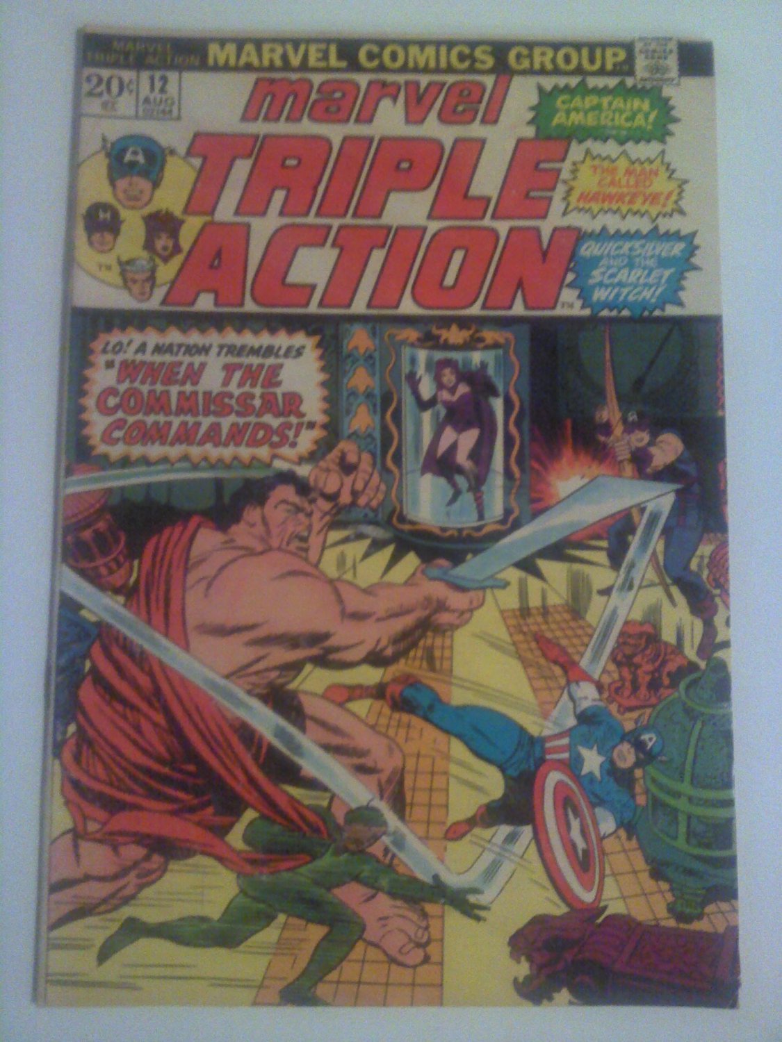 Marvel Triple Action #12 Lo! A Nation Trembles when The Commissar Commands!