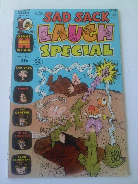 Sad Sack Laugh Special #76 1974 Bronze Harvey Comics 52 pages