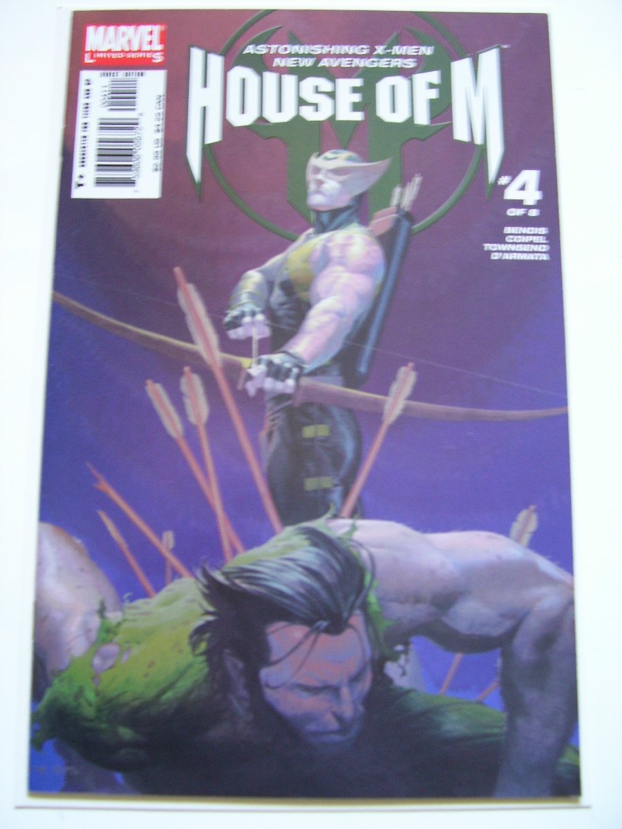 House of M #4 Alternate reality Wolverine must figure out Friend/Foe and cause