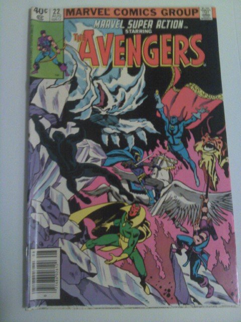Marvel Super Action Avengers #22 Reprint by Roy Thomas/Buscema