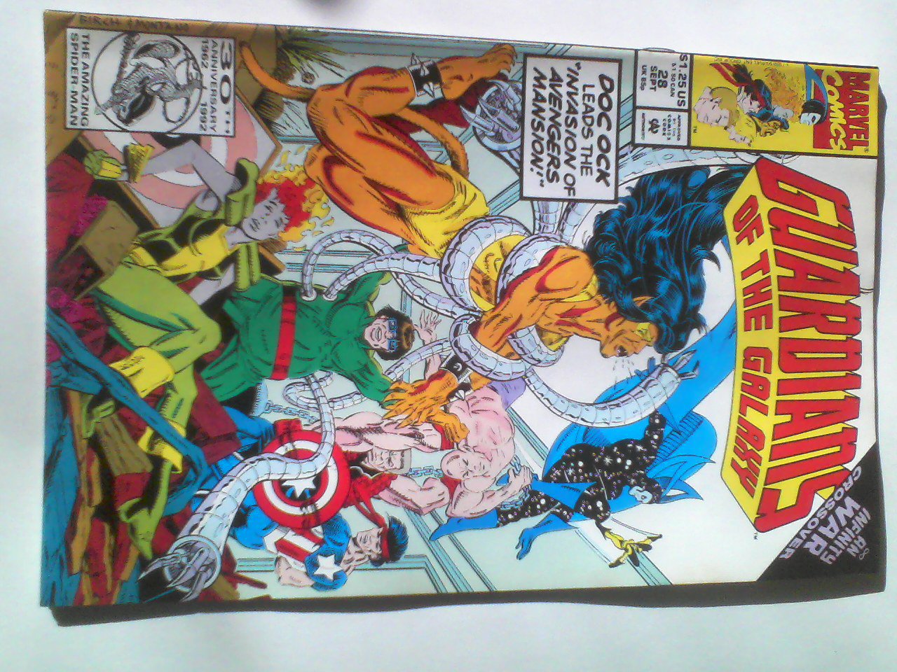 Guardians of the Galaxy #25 Silver Surfer /Galactus,#27 Inhuman,#28 VsOck #14