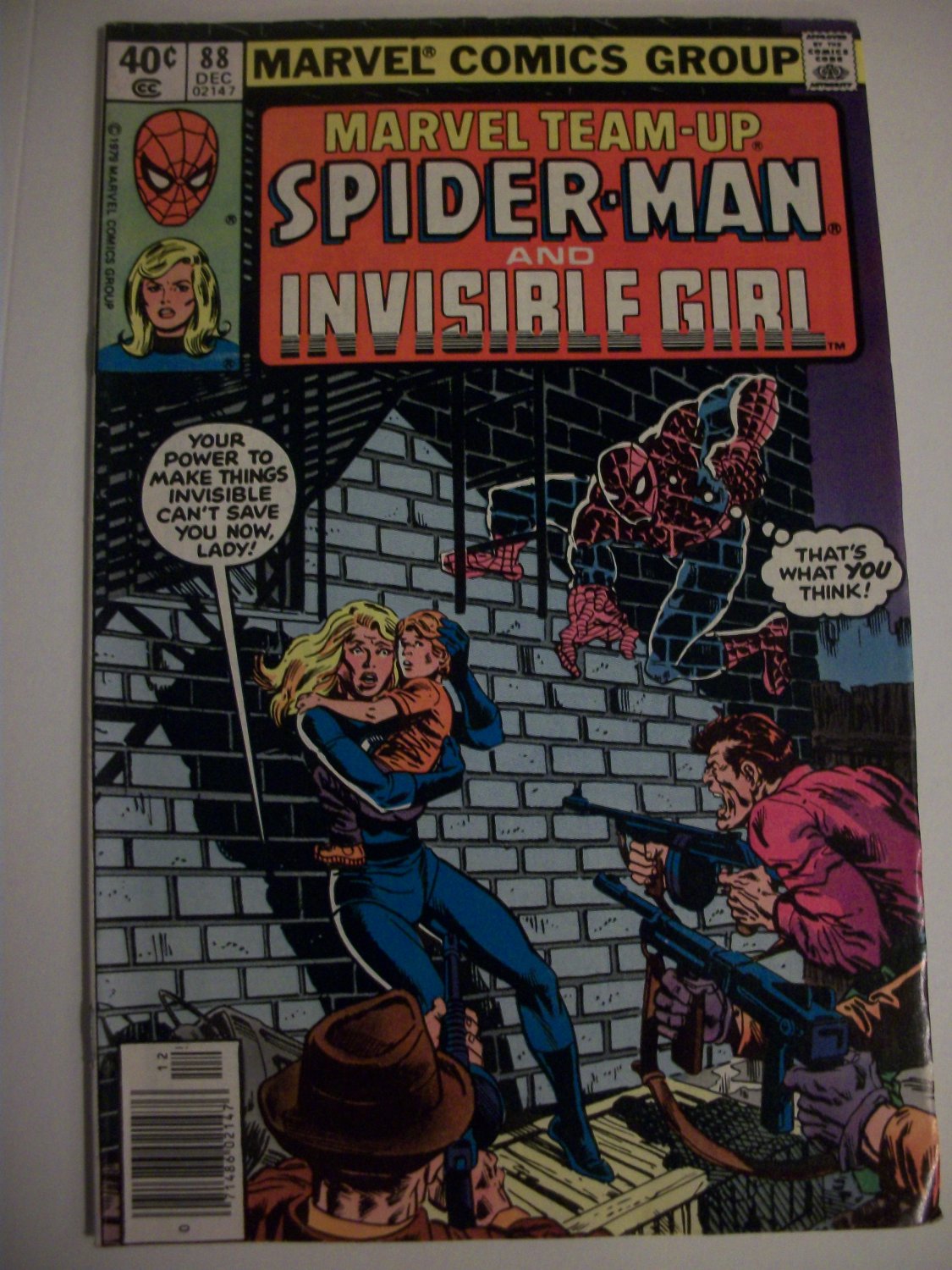 Marvel Team-Up #88 Spider-man and The Invisible GIrl