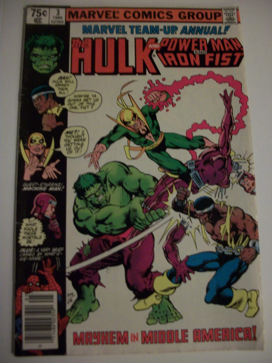 Marvel Team-Up Annual #3 Hulk and Power-man and Iron Fist