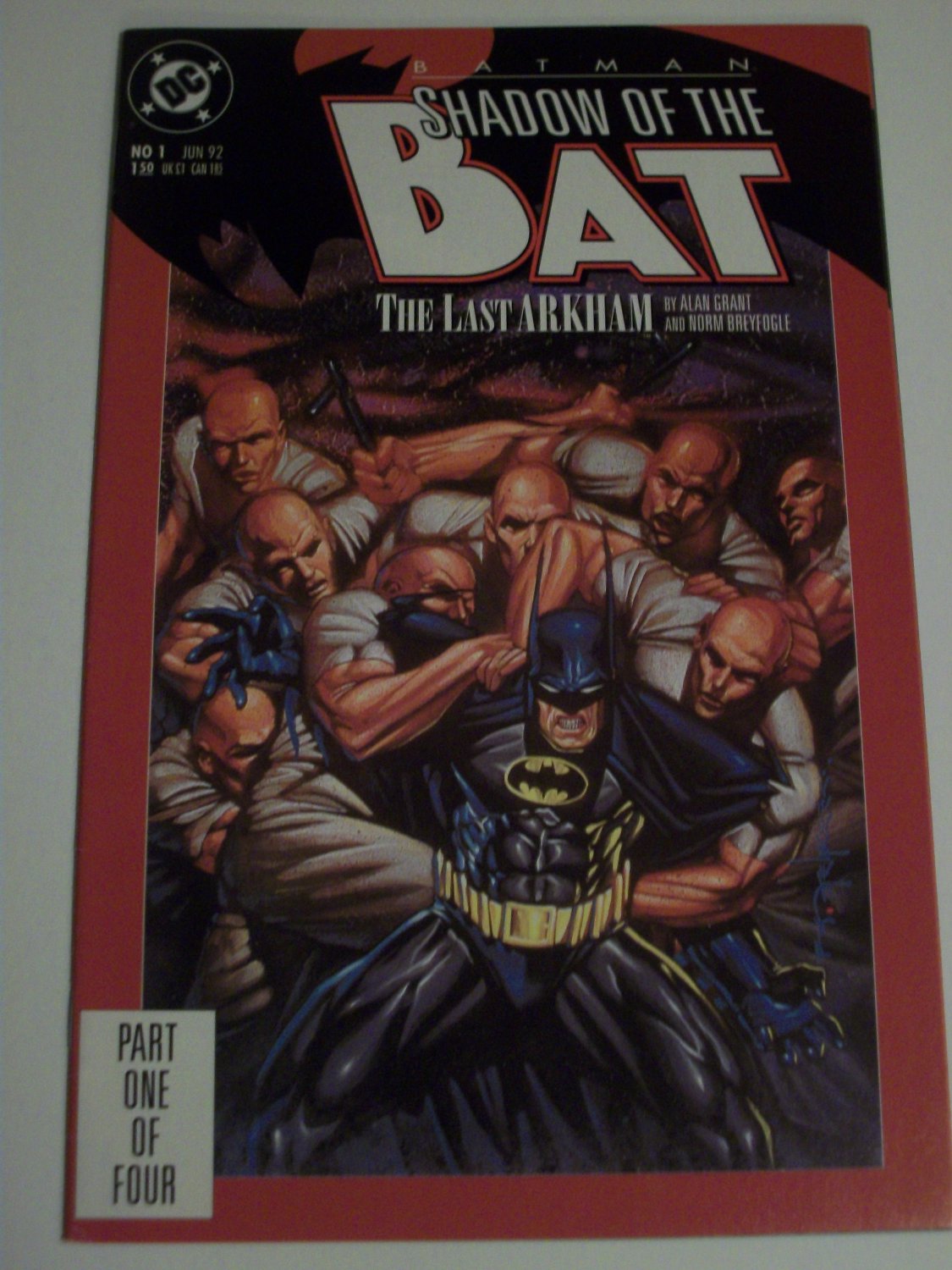 Batman Shadow of the Bat #1 The Last Arkham,Legends of the Dark Knight #3,#4