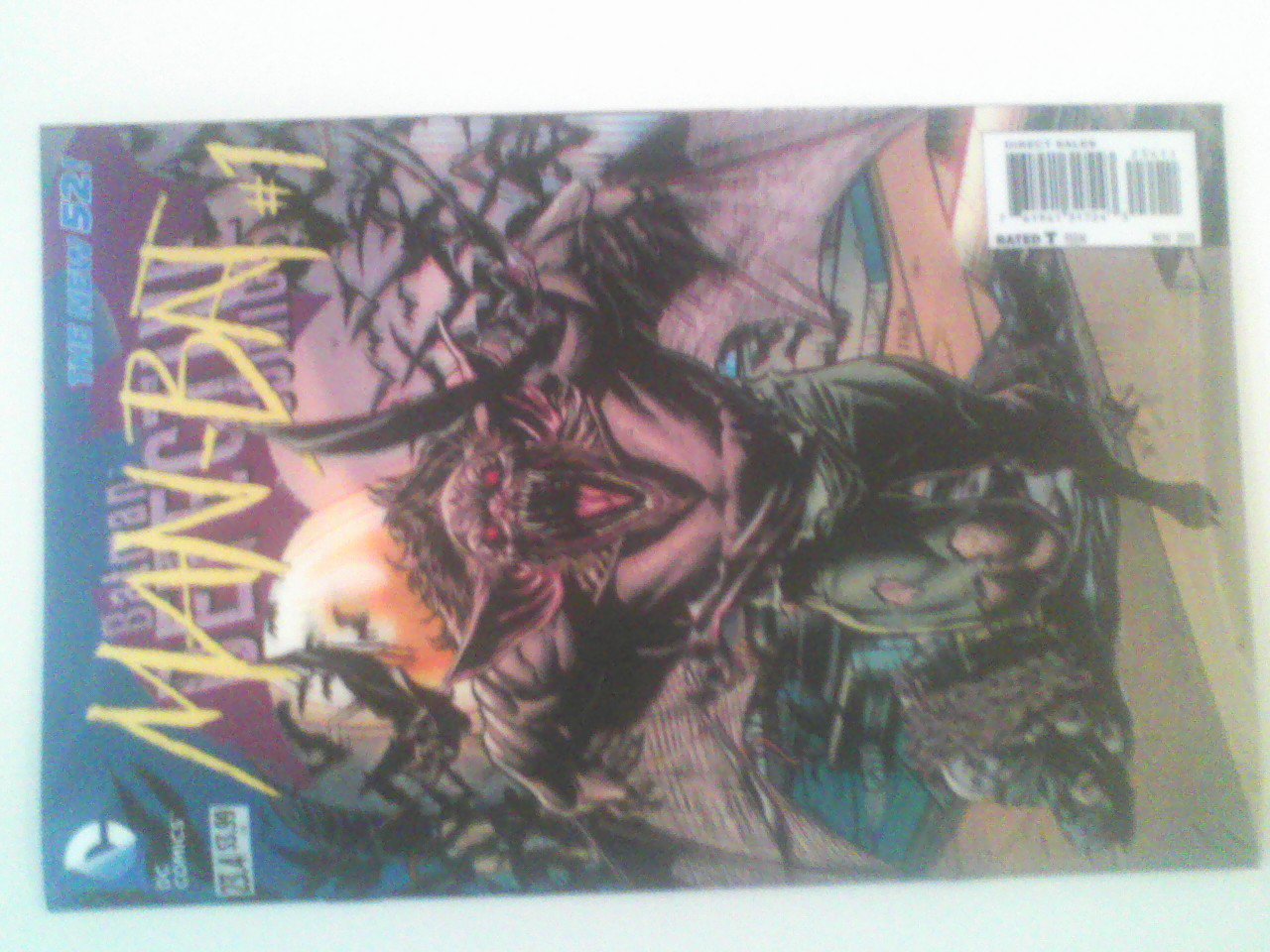 Detective #627 Giant Anniversary Issue The Man-Bat #1 Detective #23.4 3D Cover
