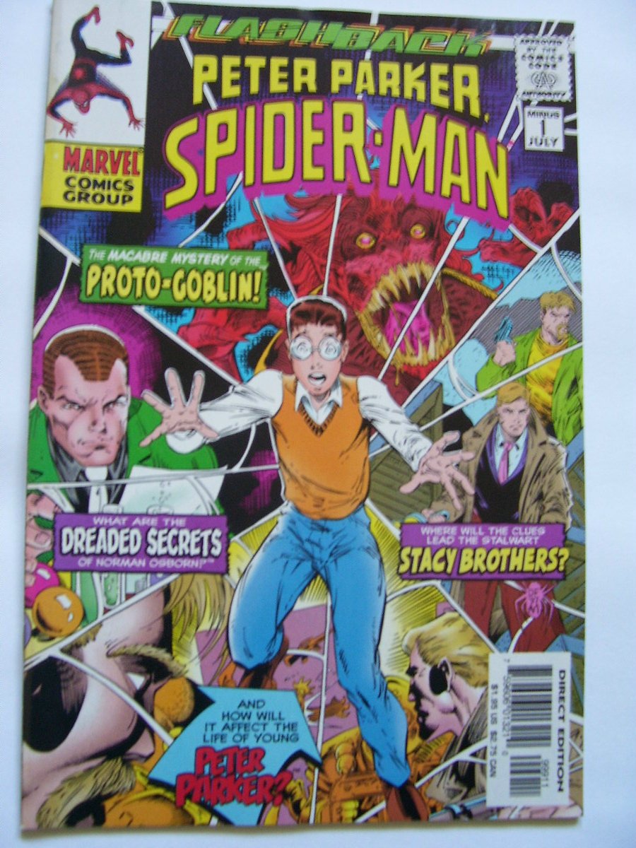 lot of 7 Flashback-Spiderman,Hulk , Xmen, Wolverine, X-force , X-Factor,Venom