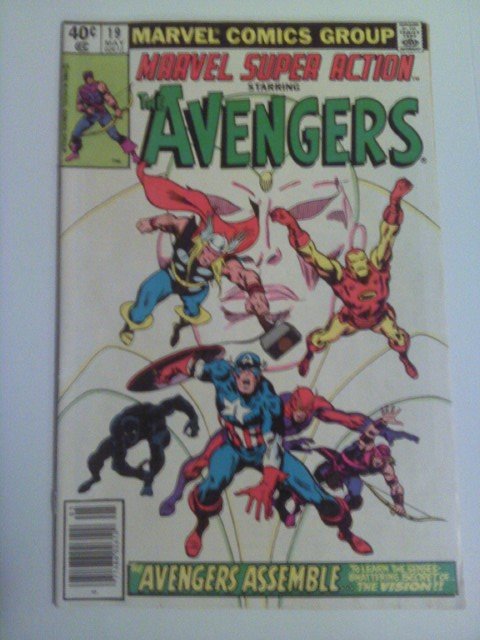 Marvel Super Action Avengers #1,#19 Reprint, , ann.#20,#7 West coast
