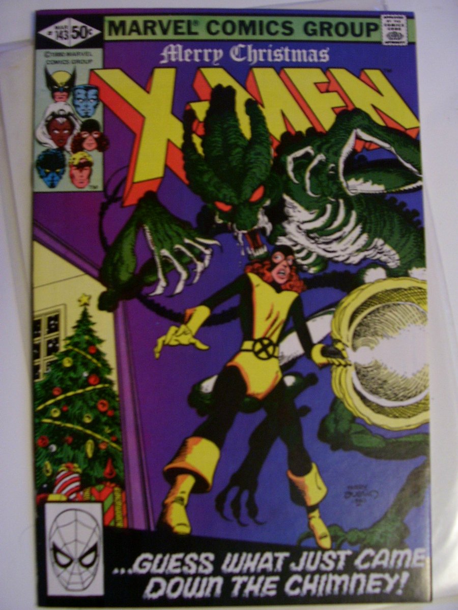 Uncanny X-men #143 Guess what just came down the chimney!