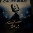 American Idol will the nextbe from CA? Original TV Show Poster Approx. 48 X 69