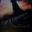 Survivor Series The beginning of the End Undertaker Poster Approx.4 feet X 5ft9