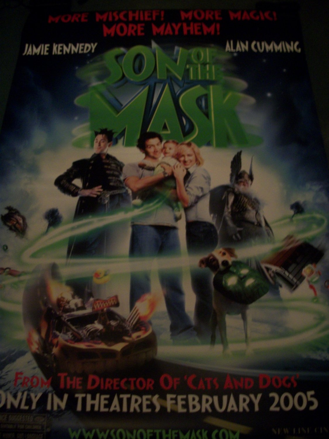 Son of the Mask Original Movie Poster Approx. 48 X 69