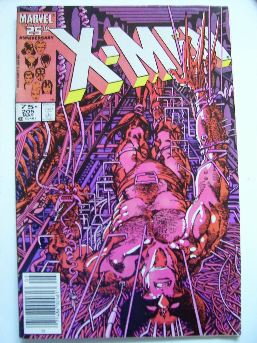 Uncanny X-men #205 Claremont/WIndsor-Smith