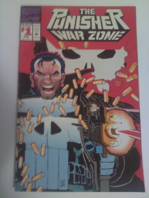 Punisher War Zone #1 pencilled by john romita jr.
